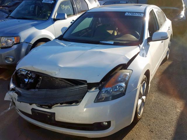 1N4BL21E18C144985 - 2008 NISSAN ALTIMA 3.5 WHITE photo 2