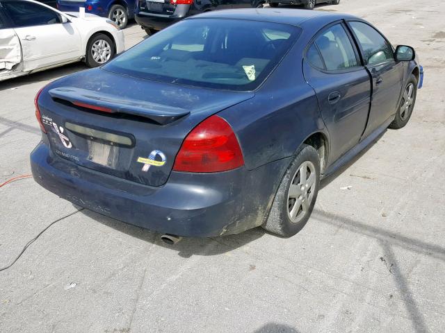 2G2WP552881174349 - 2008 PONTIAC GRAND PRIX BLUE photo 4