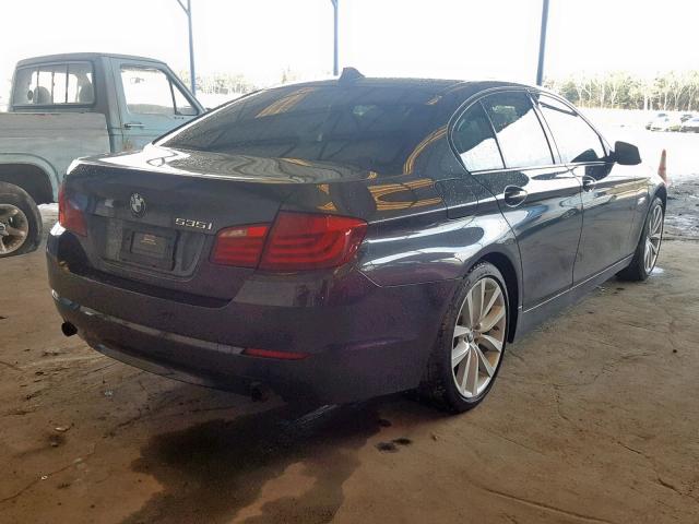 WBAFR7C54BC800363 - 2011 BMW 535 I GRAY photo 4