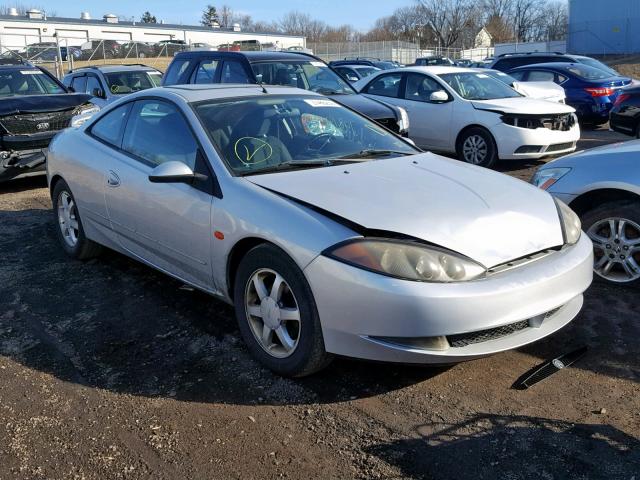 1ZWFT61L9X5680533 - 1999 MERCURY COUGAR V6 SILVER photo 1