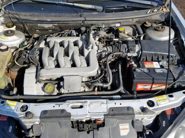 1ZWFT61L9X5680533 - 1999 MERCURY COUGAR V6 SILVER photo 7