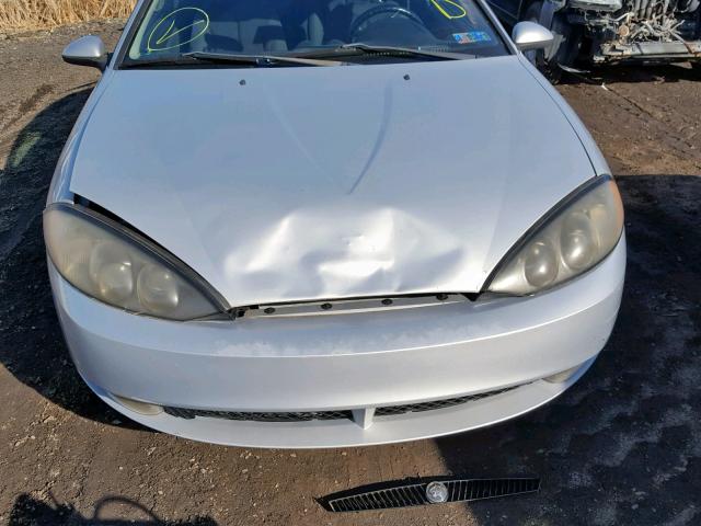 1ZWFT61L9X5680533 - 1999 MERCURY COUGAR V6 SILVER photo 9