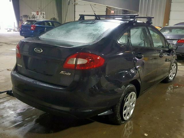 3FADP4AJXDM107478 - 2013 FORD FIESTA S BLACK photo 4