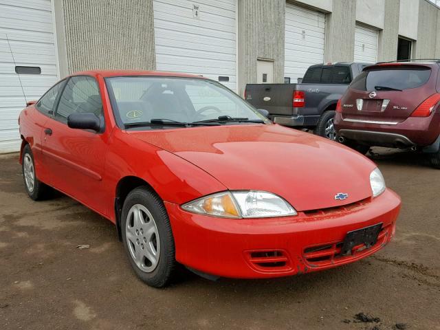 1G1JS124627125639 - 2002 CHEVROLET CAVALIER L RED photo 1