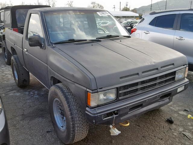 1N6ND11Y1KC367704 - 1989 NISSAN D21 SHORT BLACK photo 1