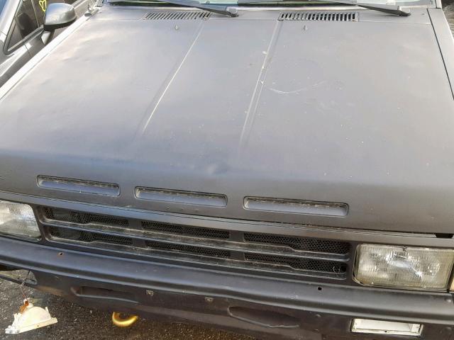 1N6ND11Y1KC367704 - 1989 NISSAN D21 SHORT BLACK photo 7