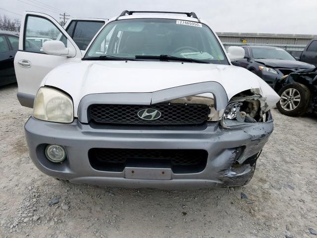 KM8SC13D53U398951 - 2003 HYUNDAI SANTA FE GLS  photo 9