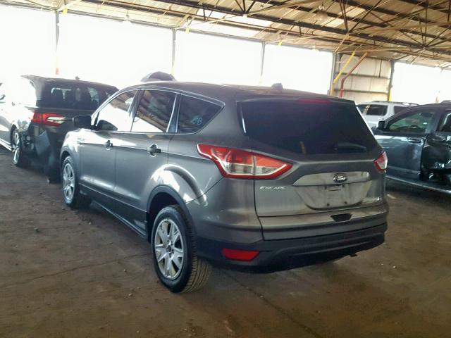 1FMCU0F73EUD87449 - 2014 FORD ESCAPE S GRAY photo 3