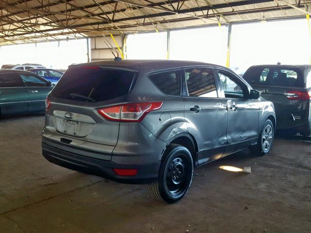 1FMCU0F73EUD87449 - 2014 FORD ESCAPE S GRAY photo 4