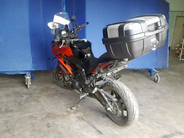 JKALEEF11GDA09480 - 2016 KAWASAKI KLE650 F ORANGE photo 3