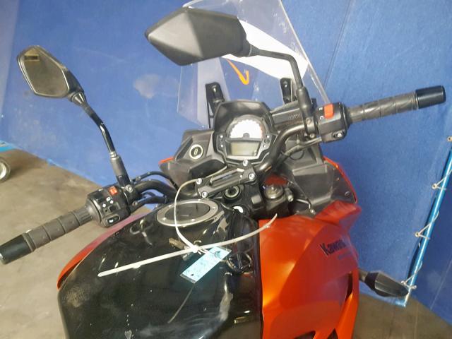 JKALEEF11GDA09480 - 2016 KAWASAKI KLE650 F ORANGE photo 5