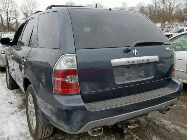 2HNYD188X6H511527 - 2006 ACURA MDX TOURIN GRAY photo 3