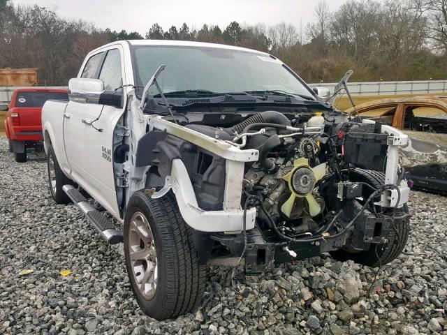 1C6RR6VT0FS542206 - 2015 RAM 1500 LARAM WHITE photo 1