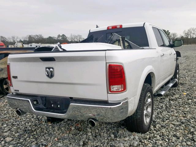 1C6RR6VT0FS542206 - 2015 RAM 1500 LARAM WHITE photo 4