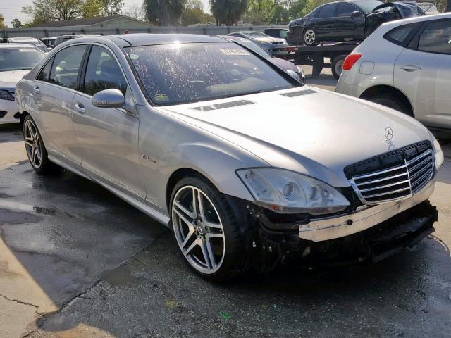 WDDNG77X18A182705 - 2008 MERCEDES-BENZ S 63 AMG SILVER photo 1