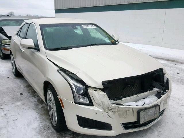 1G6AB5R36D0115915 - 2013 CADILLAC ATS LUXURY WHITE photo 1