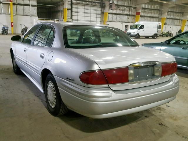 1G4HP54K92U107093 - 2002 BUICK LESABRE CU SILVER photo 3