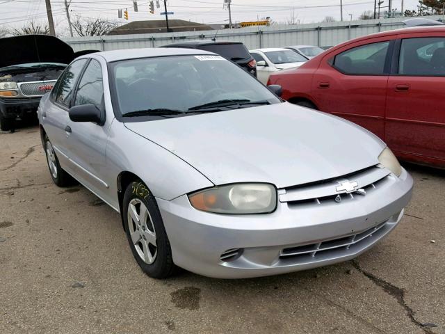 1G1JF52F837241178 - 2003 CHEVROLET CAVALIER L SILVER photo 1