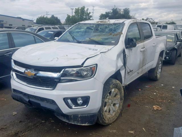 1GCGSCE37G1237215 - 2016 CHEVROLET COLORADO L WHITE photo 2
