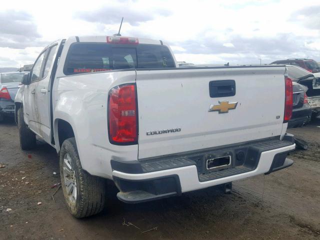 1GCGSCE37G1237215 - 2016 CHEVROLET COLORADO L WHITE photo 3