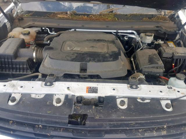 1GCGSCE37G1237215 - 2016 CHEVROLET COLORADO L WHITE photo 7