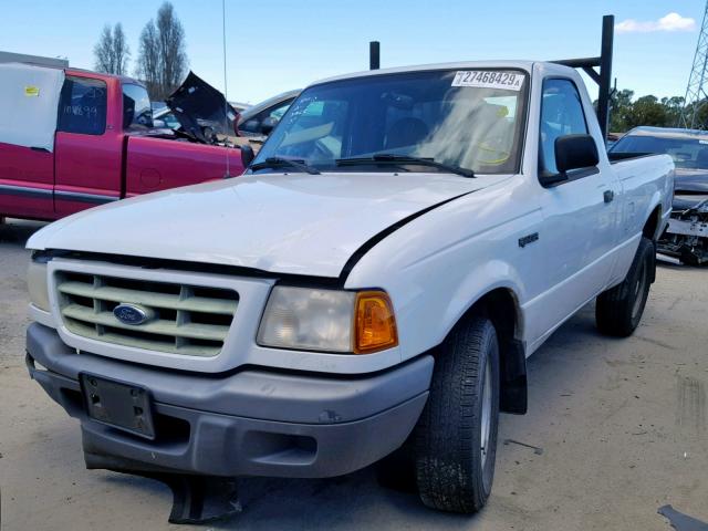 1FTYR10U01TA08228 - 2001 FORD RANGER WHITE photo 2