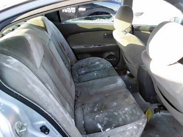 1N4AL11D16N390692 - 2006 NISSAN ALTIMA S SILVER photo 6