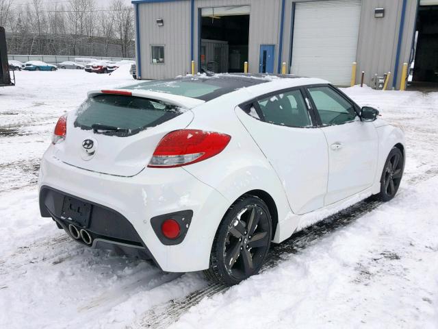 KMHTC6AEXDU109559 - 2013 HYUNDAI VELOSTER T WHITE photo 4