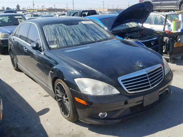 WDDNG71X48A157371 - 2008 MERCEDES-BENZ S 550 BLACK photo 1