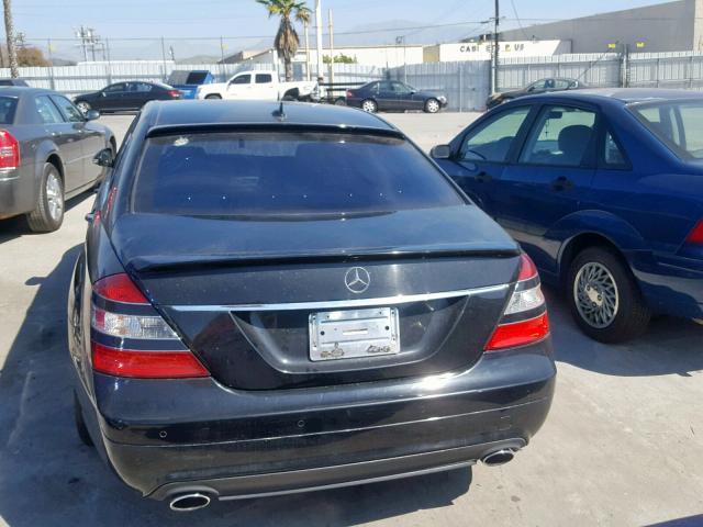 WDDNG71X48A157371 - 2008 MERCEDES-BENZ S 550 BLACK photo 9