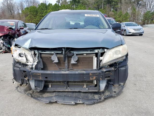 4T1BE46K59U825415 - 2009 TOYOTA CAMRY BASE BLUE photo 9