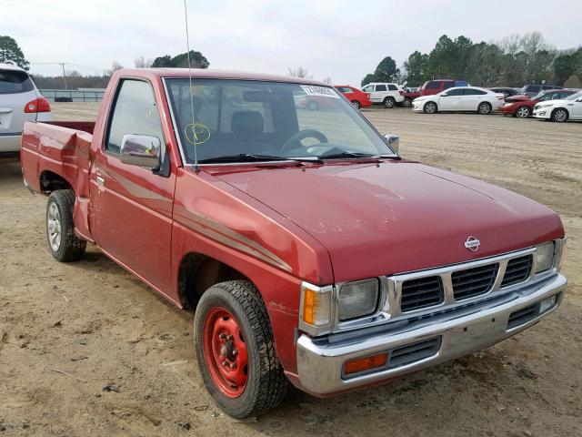 1N6SD11S8VC409496 - 1997 NISSAN TRUCK BASE MAROON photo 1