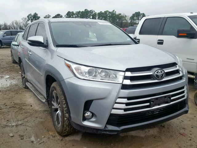 5TDZZRFH3HS230963 - 2017 TOYOTA HIGHLANDER SILVER photo 1