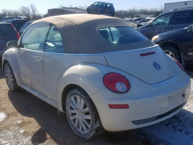 3VWRG31Y49M404757 - 2009 VOLKSWAGEN NEW BEETLE Beige Foto 3