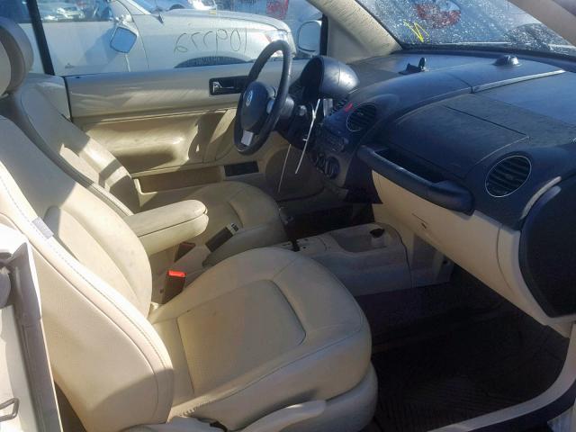 3VWRG31Y49M404757 - 2009 VOLKSWAGEN NEW BEETLE Beige Foto 5