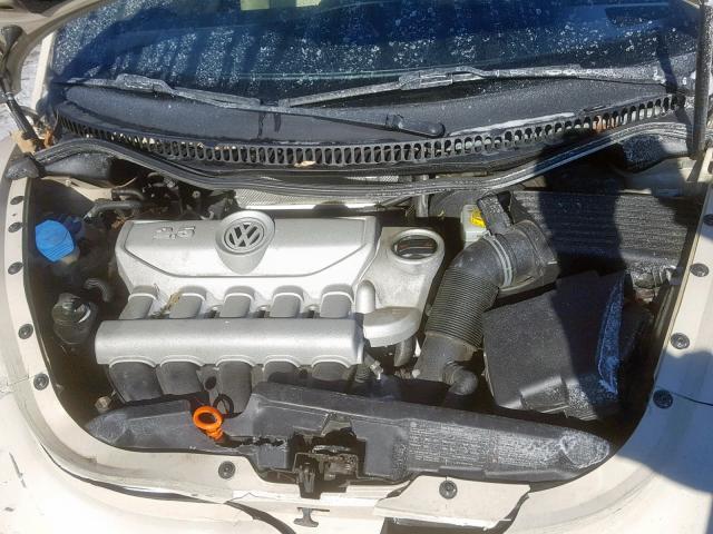 3VWRG31Y49M404757 - 2009 VOLKSWAGEN NEW BEETLE Beige Foto 7