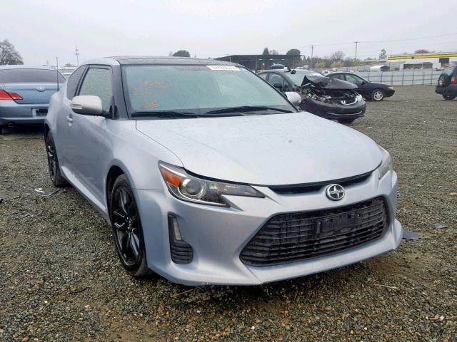 JTKJF5C75E3074232 - 2014 TOYOTA SCION TC SILVER photo 1