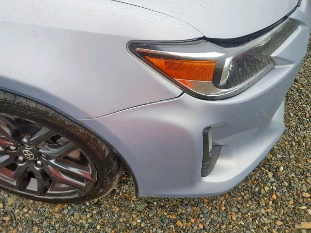 JTKJF5C75E3074232 - 2014 TOYOTA SCION TC SILVER photo 9