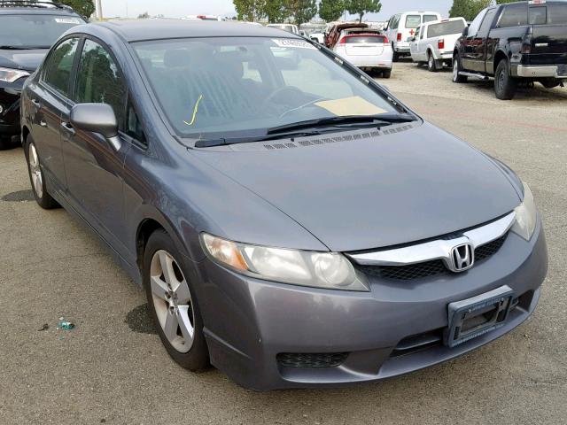 19XFA166X9E007826 - 2009 HONDA CIVIC GRAY photo 1