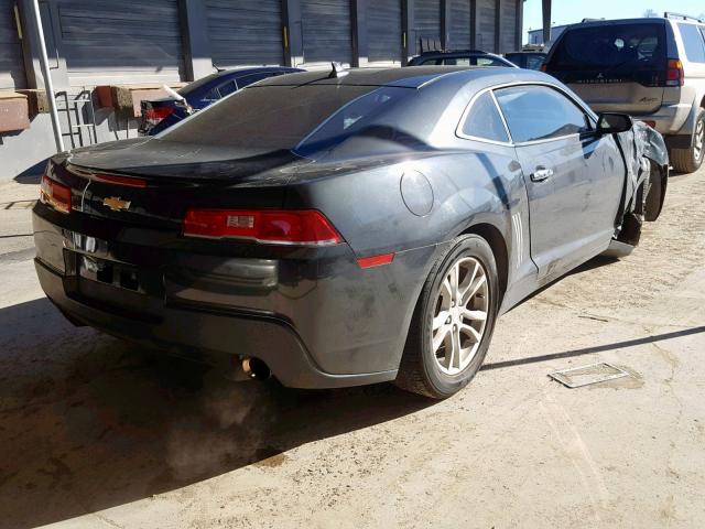 2G1FA1E38E9122532 - 2014 CHEVROLET CAMARO LS CHARCOAL photo 4