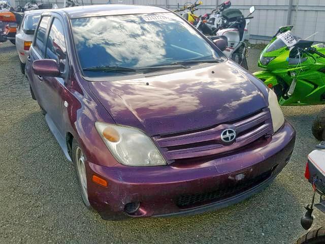 JTKKT624540051009 - 2004 TOYOTA SCION XA BURGUNDY photo 1