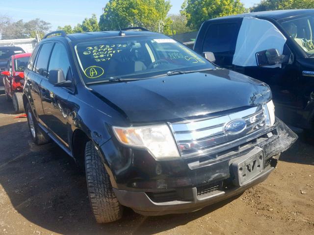 2FMDK36CX8BB12700 - 2008 FORD EDGE SE BLACK photo 1