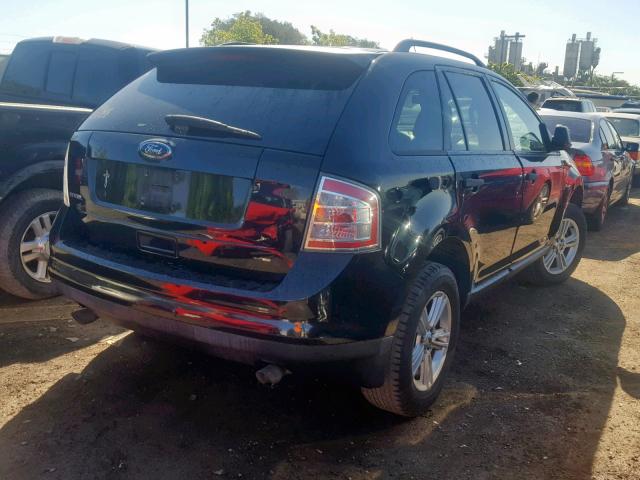 2FMDK36CX8BB12700 - 2008 FORD EDGE SE BLACK photo 4