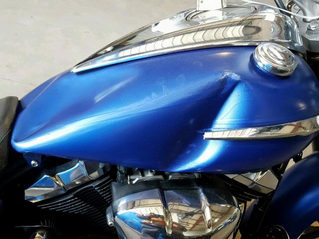 JYAVN01E7CA012285 - 2012 YAMAHA XVS950 A BLUE photo 9