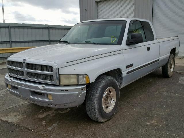 1B7KC236X1J233276 - 2001 DODGE RAM 2500 WHITE photo 2