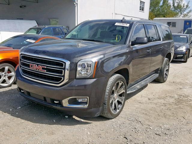 1GKS2FKC1GR334626 - 2016 GMC YUKON XL K GRAY photo 2