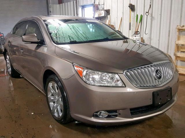 1G4GC5GG8AF144038 - 2010 BUICK LACROSSE C BROWN photo 1