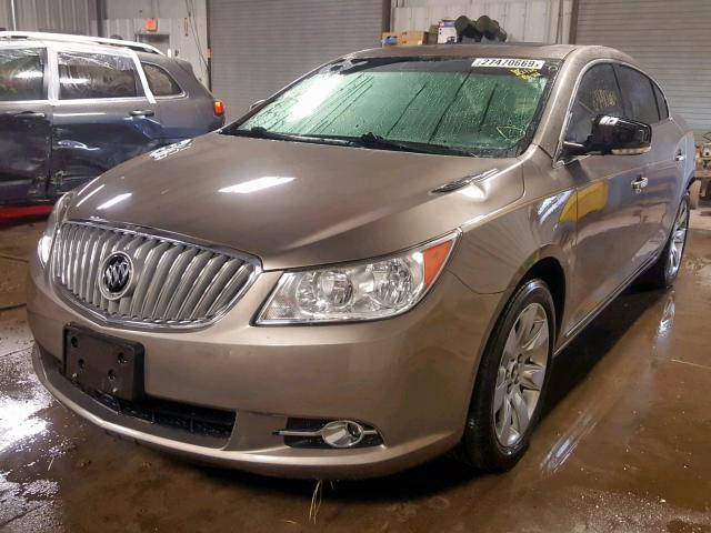 1G4GC5GG8AF144038 - 2010 BUICK LACROSSE C BROWN photo 2