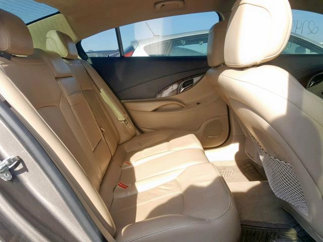 1G4GC5GG8AF144038 - 2010 BUICK LACROSSE C BROWN photo 6