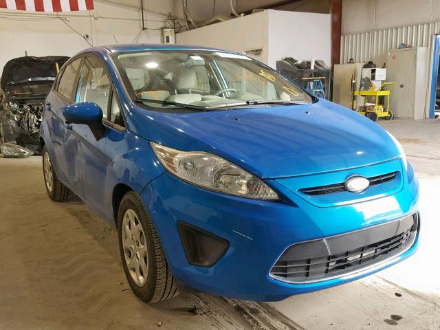 3FADP4EJ6CM158419 - 2012 FORD FIESTA SE BLUE photo 1